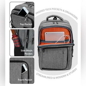 USB Laptop Backpack
